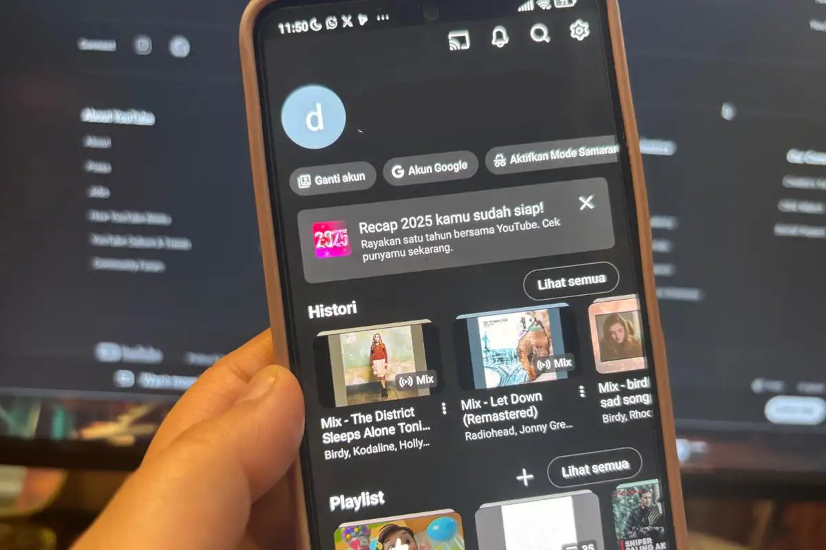 Cara Mudah Membuat YouTube Recap 2025 Lewat HP dan Laptop